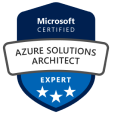 Badge Microsoft Certified: Azure Solutions Architect Expert